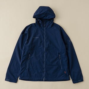 MAMMUT(マムート） ハイキング ウィンドブレーカー フーデッド ジャケット アジアンフィット(メンズ) 1012-00391